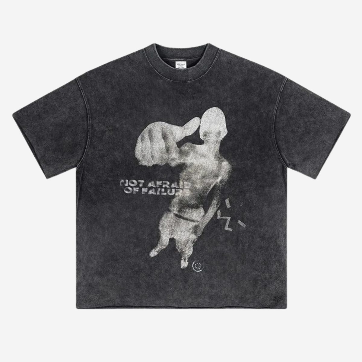 Shadow Graphic Print T-shirt - Primo Collection
