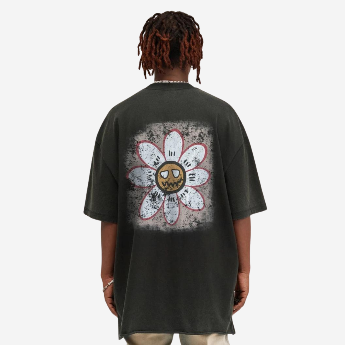 Oversized Distressed T-shirt - Primo Collection