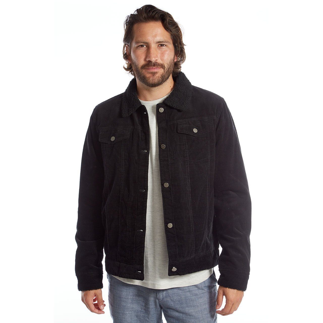 Marlon Corduroy Aviator Jacket - Primo Collection