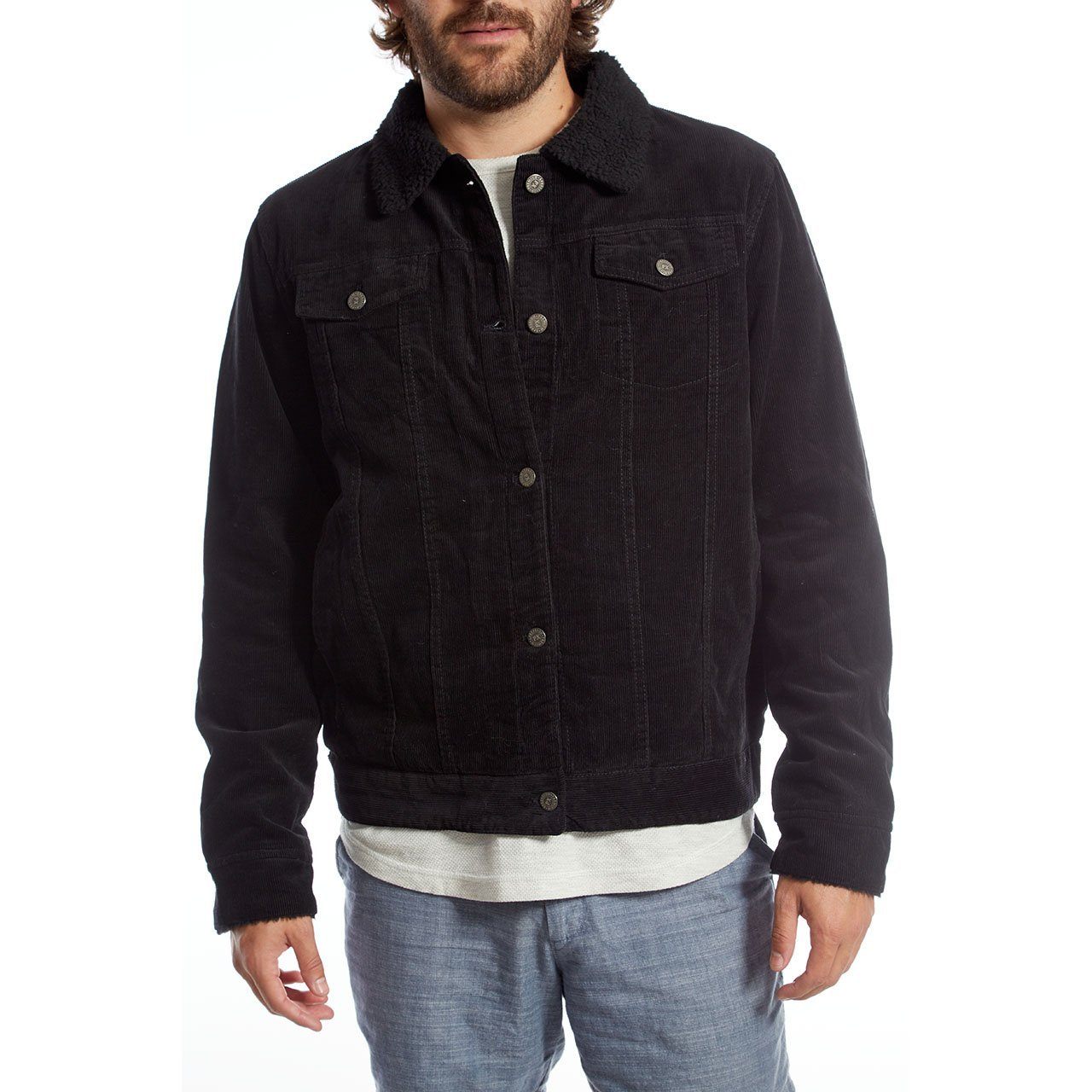 Marlon Corduroy Aviator Jacket - Primo Collection