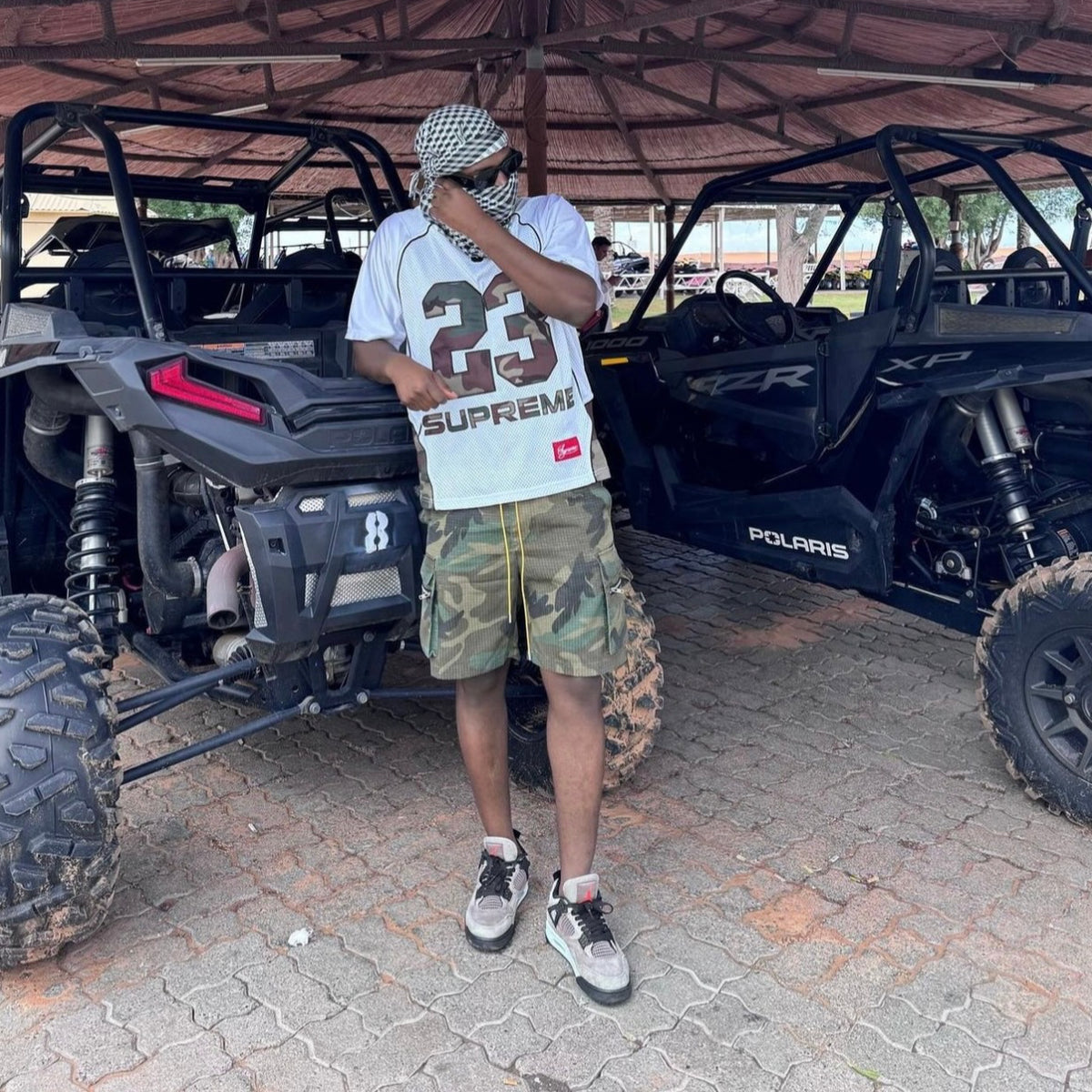 Camo Cargo Shorts - Primo Collection