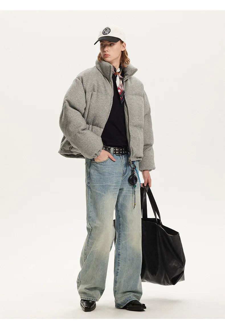 MADE EXTREME White Duck Down Jacket Autumn and Winter Short Parkas - Primo Collection