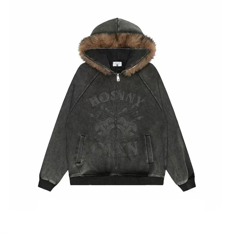 Primo Fur Zip Hoodie - Primo Collection