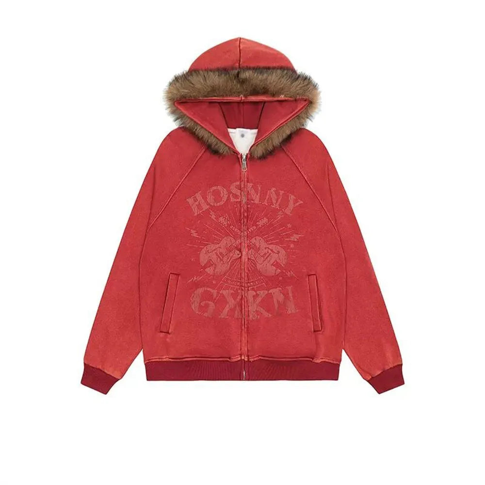 Primo Fur Zip Hoodie - Primo Collection