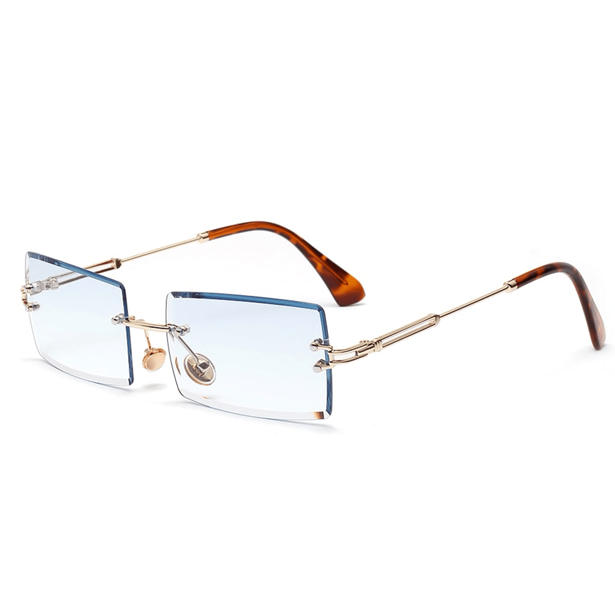 retro tints - Blue Sunglasses - Primo Collection