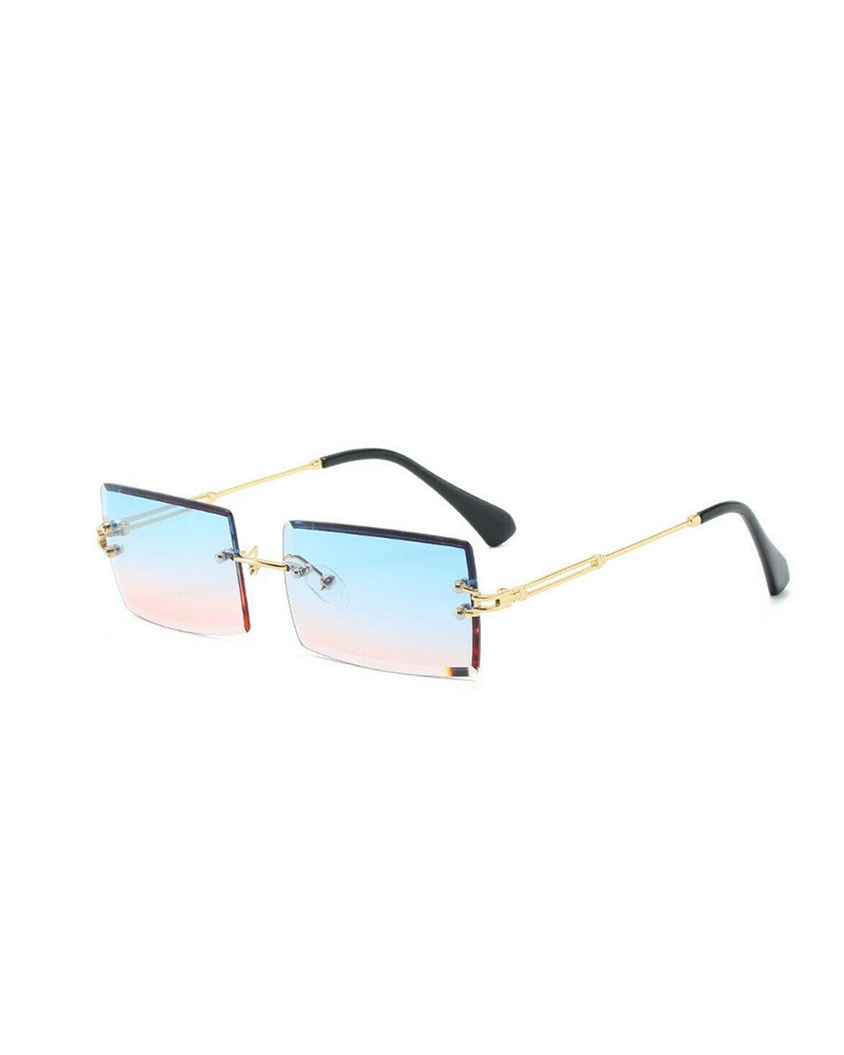 retro tints - Clear blue Sunglasses - Primo Collection