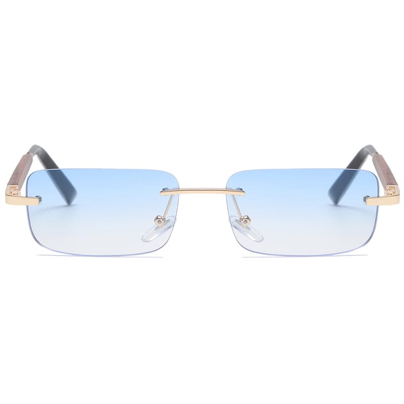 Blue rectangle sunglasses - Primo Collection