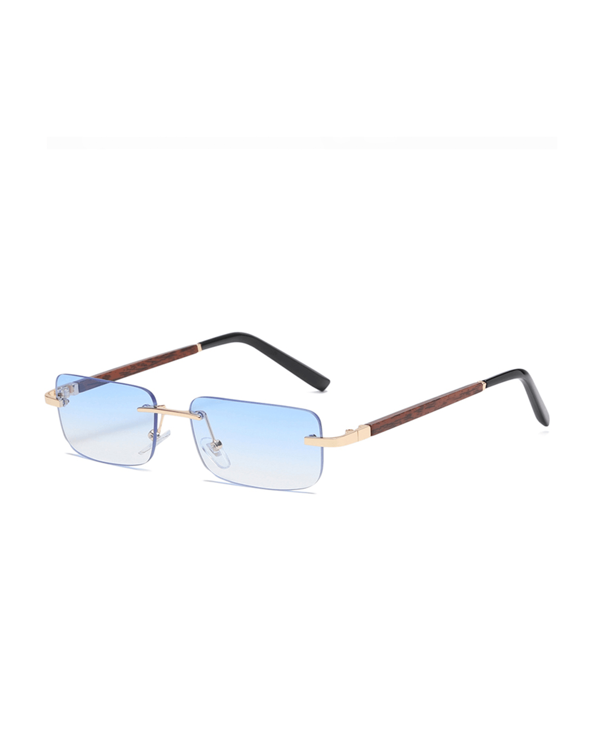 Blue rectangle sunglasses - Primo Collection