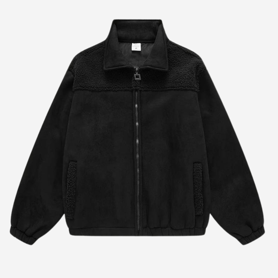 Suede Fleece Jacket - Primo Collection 