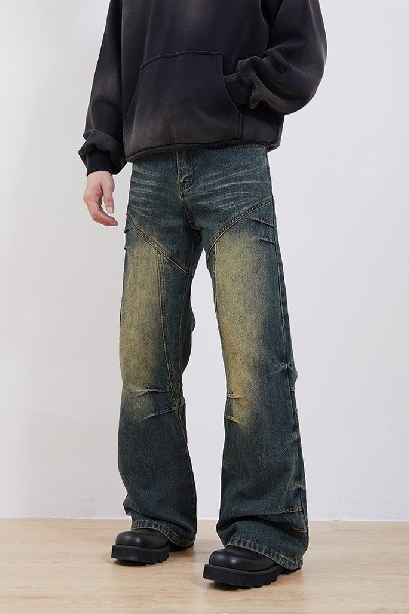 Flared Dirty Straight Jeans *Done* - Primo Collection 