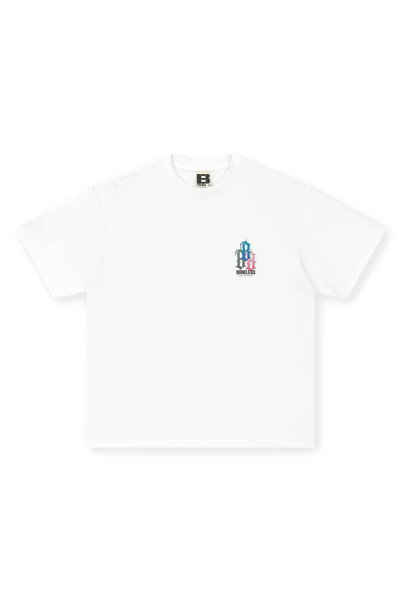 BONELESS Rainbow Collage LOGO T-Shirt - Primo Collection 