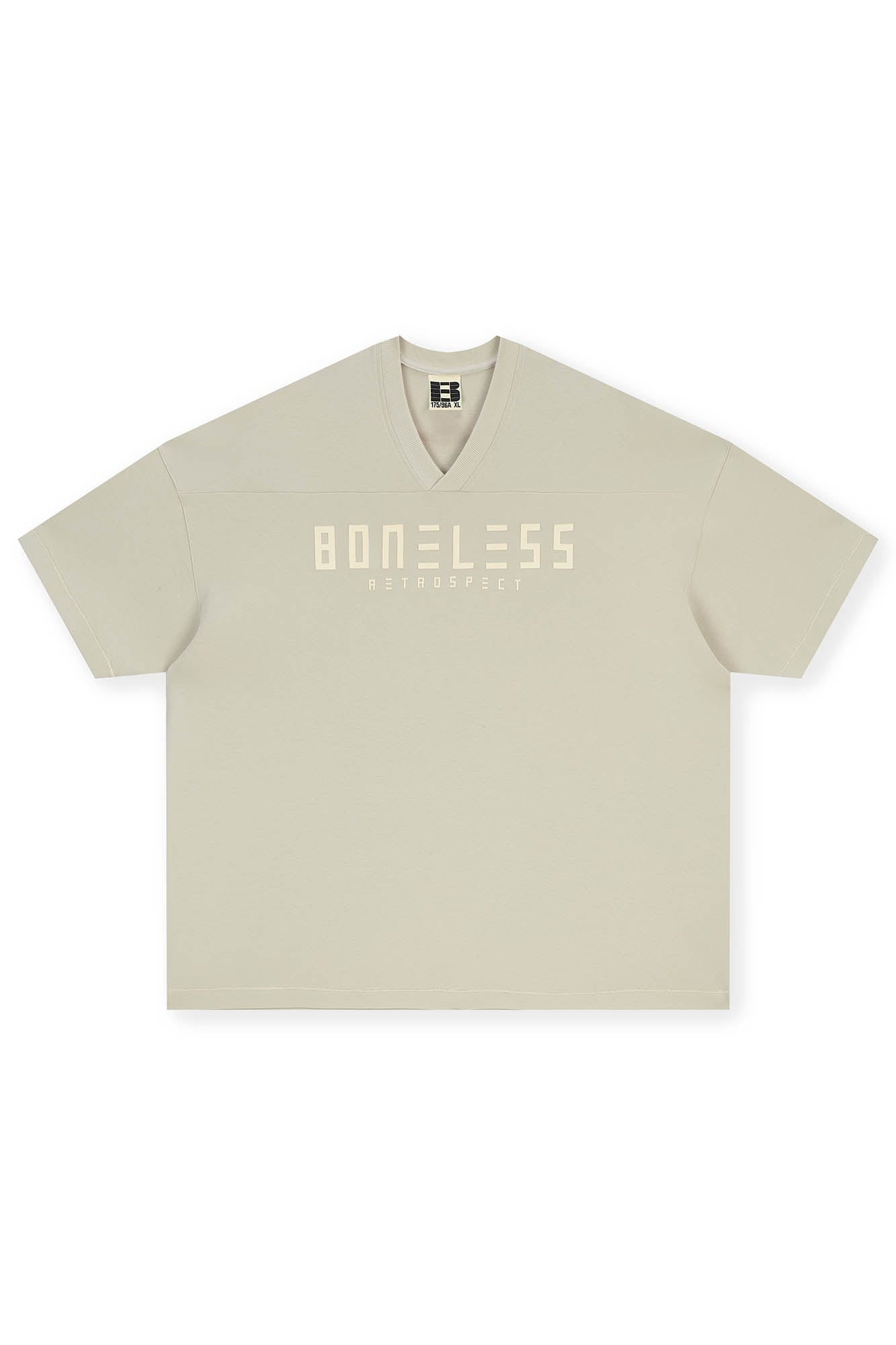 BONELESS Essential V-Neck Oversized LOGO T-Shirt - Primo Collection 