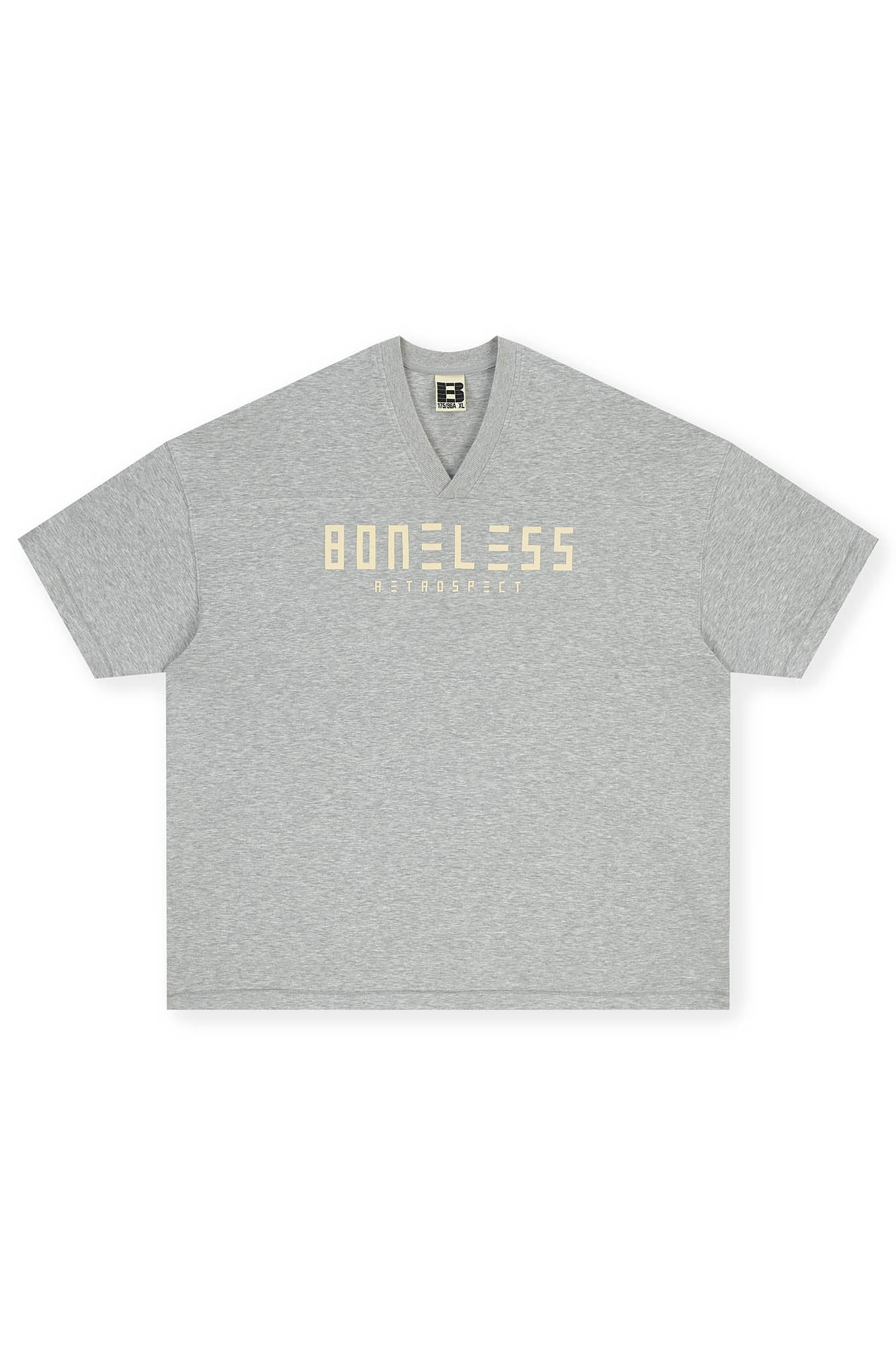 BONELESS Essential V-Neck Oversized LOGO T-Shirt - Primo Collection 