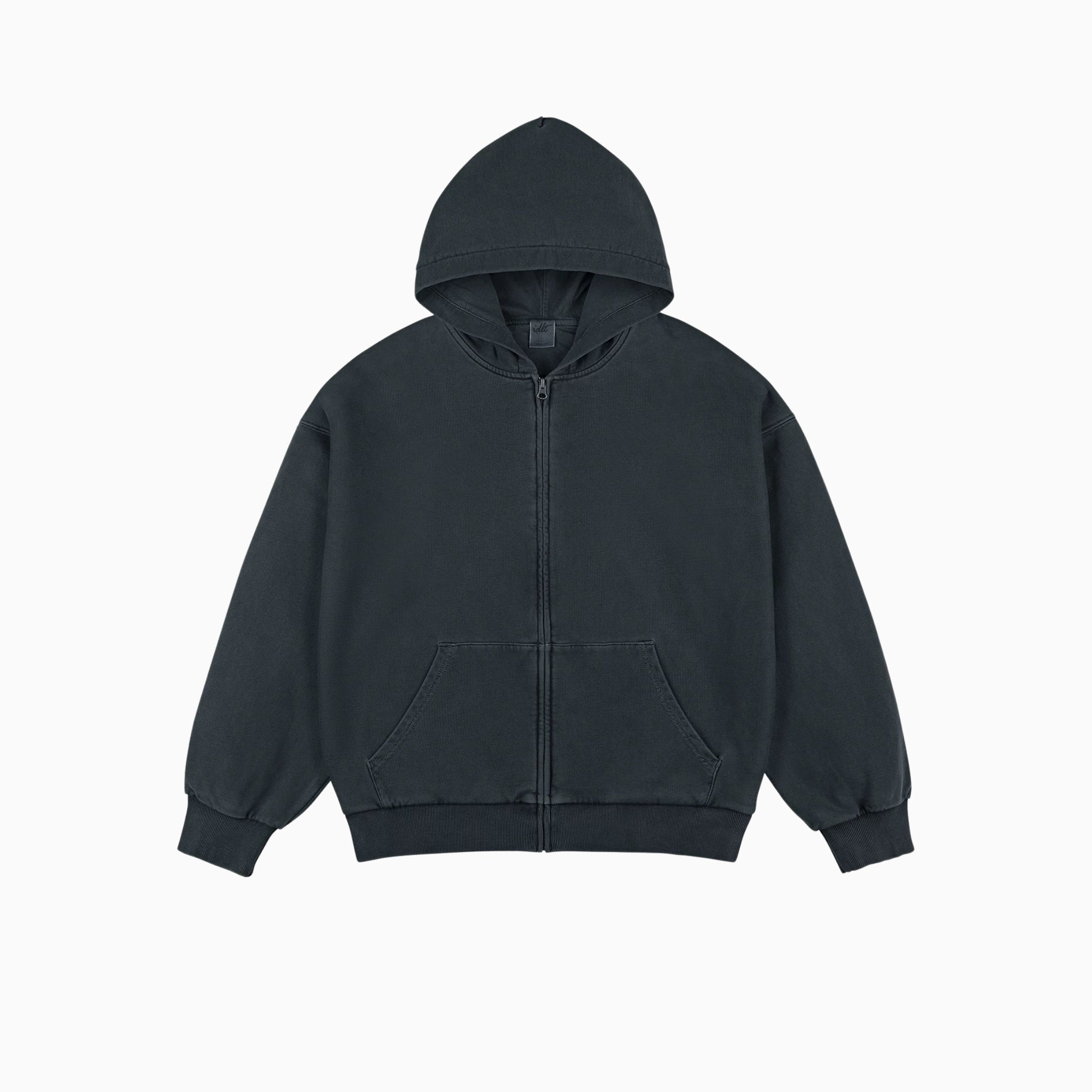 Basic Zip Hoodie