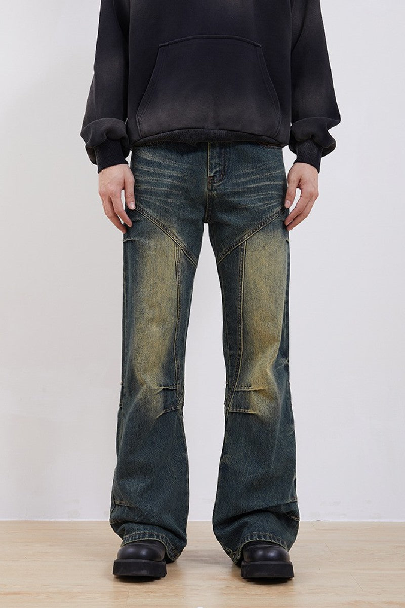 Flared Dirty Straight Jeans *Done* - Primo Collection 