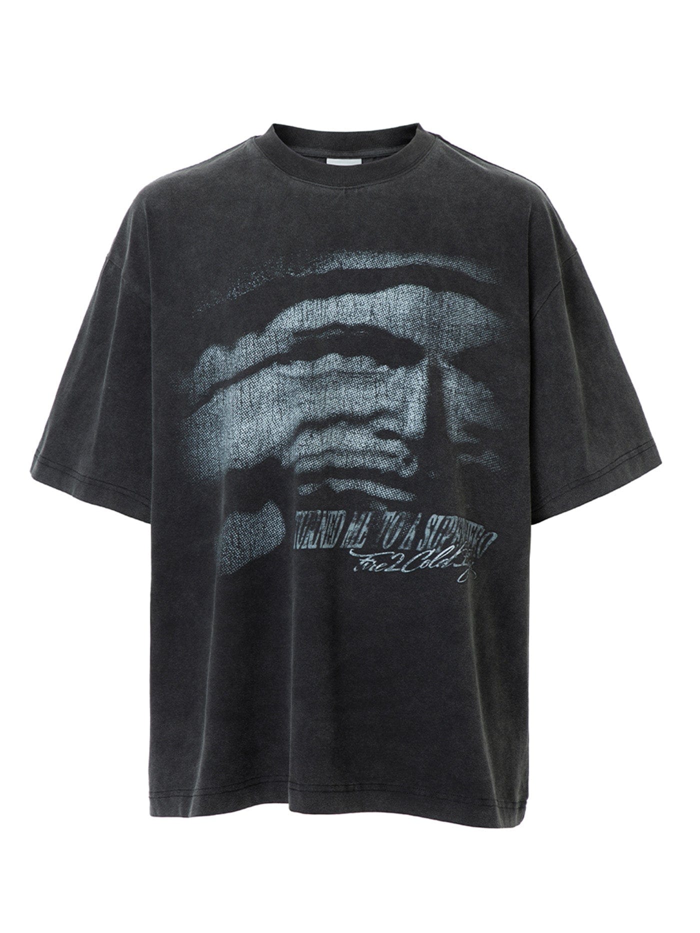 F2CE Face Graphics Washed T-Shirt - Primo Collection 