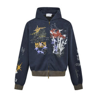 Primo Graphic Zip Hoodie