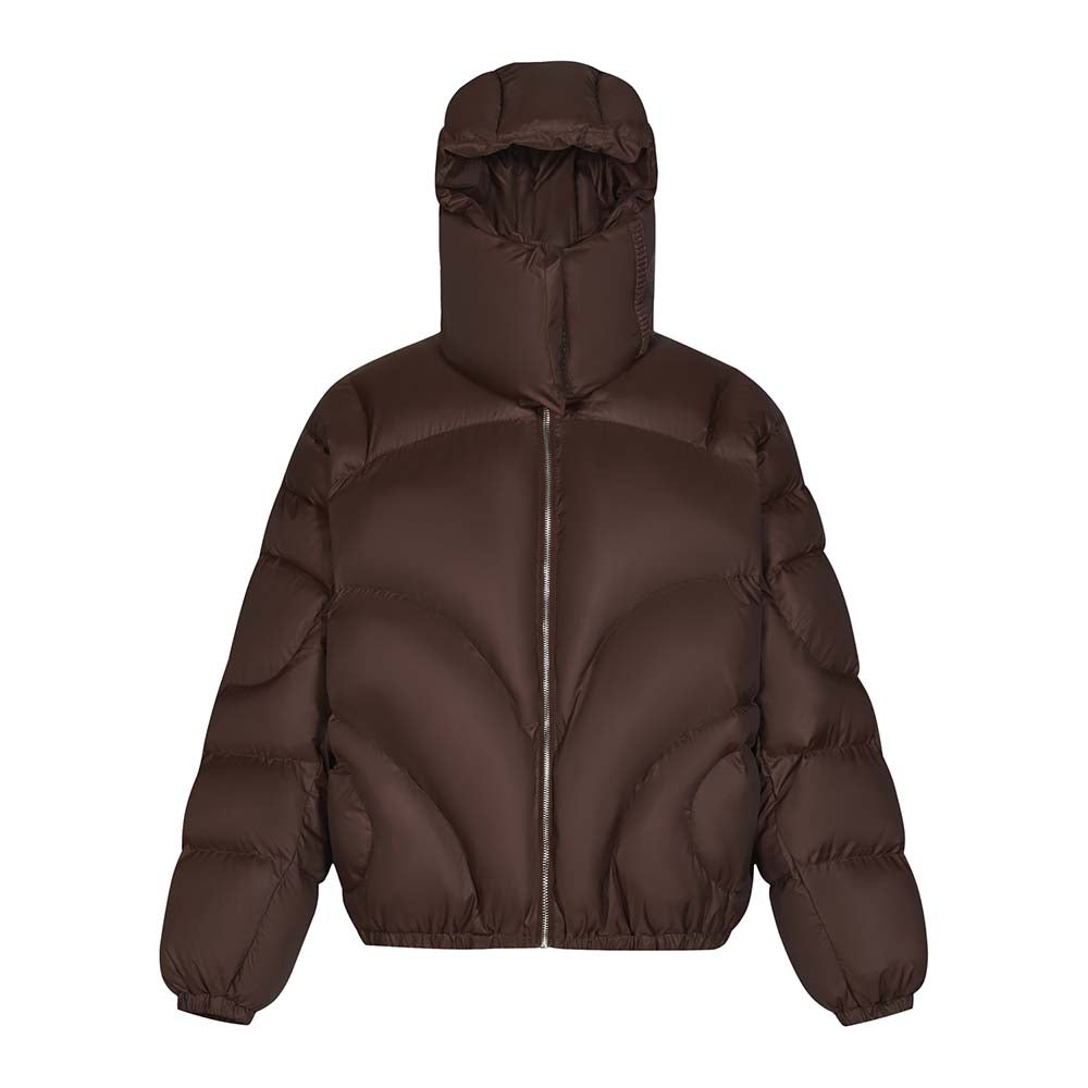 MADE EXTREME Ninja Masked Puffer Jacket Hip Hop Designer Winter Jacket Men Cotton Coat Men Winter LM06 - Primo Collection 