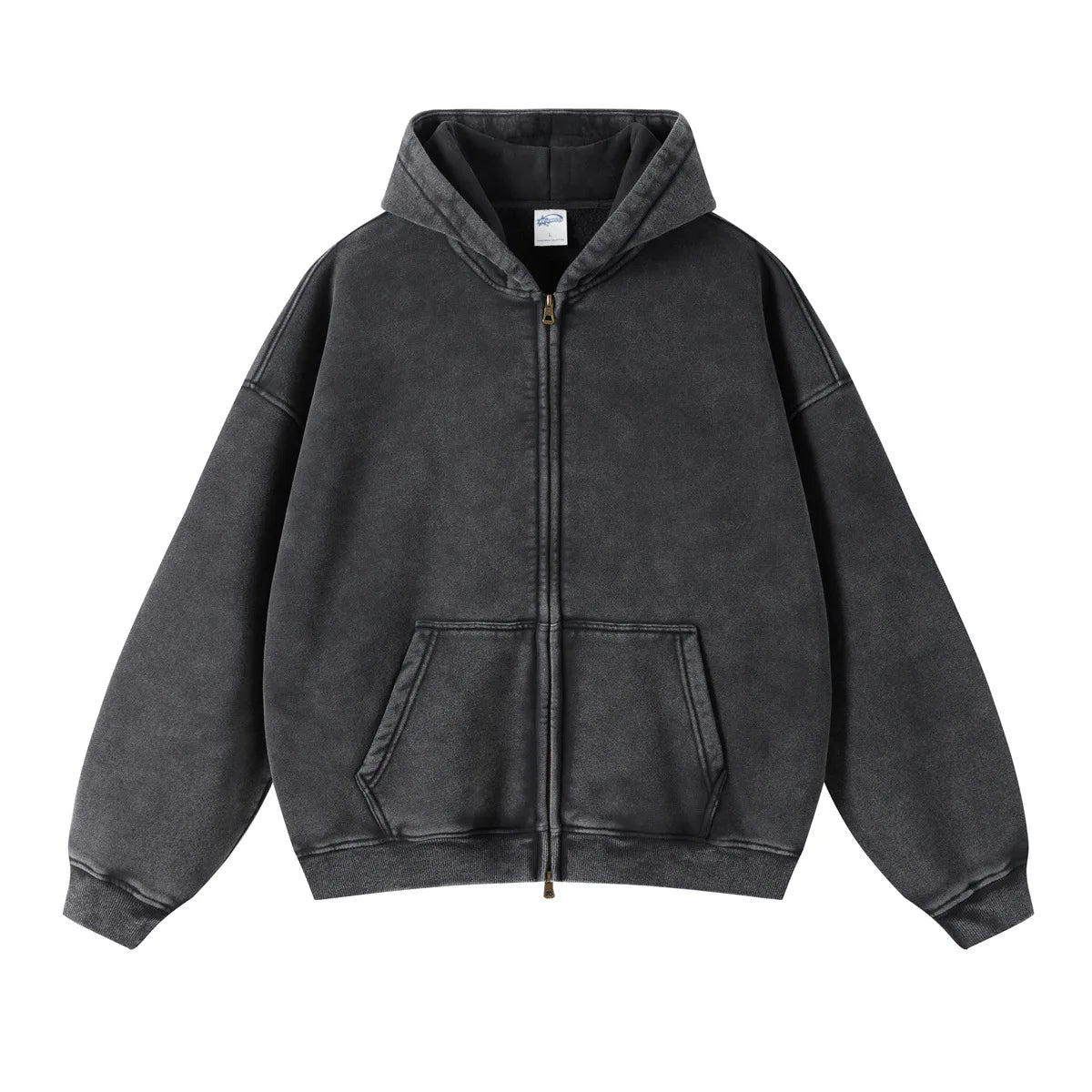 Heavyweight zip hoodie sales