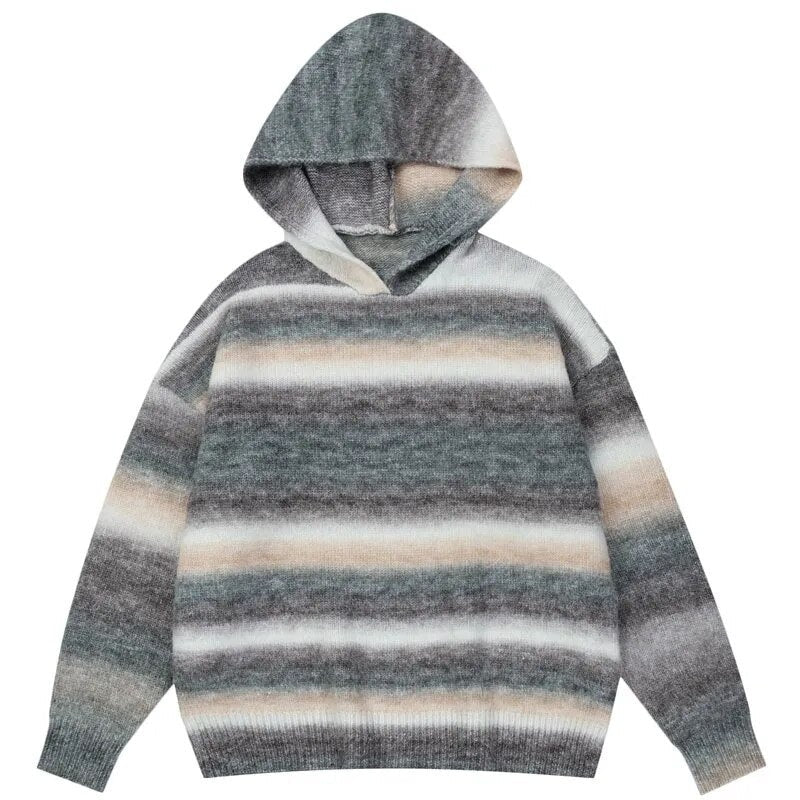 Primo Knitted Pullover Wool Hoodie - Mens - Primo Collection 