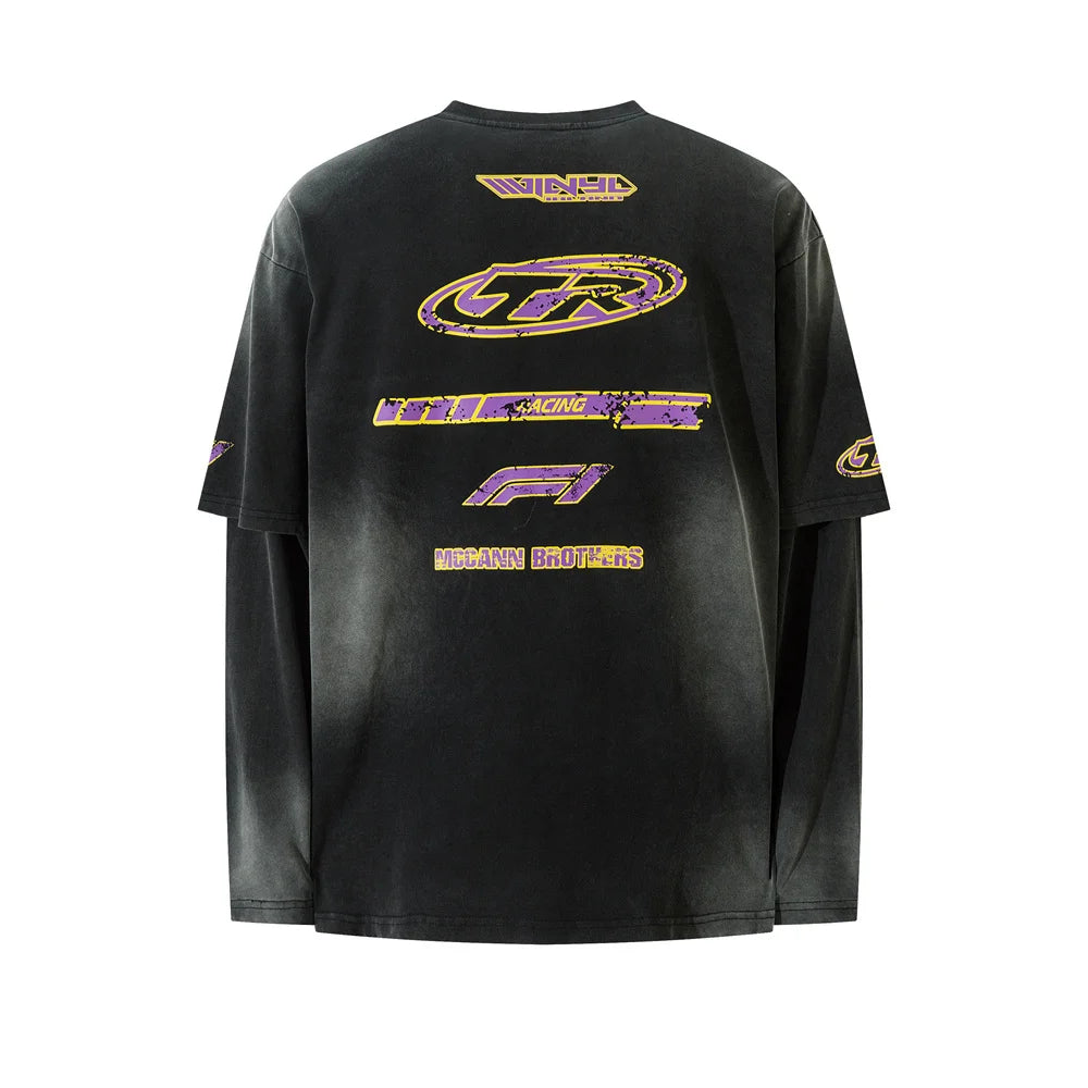 Racing Double-sided Printed T-shirt - Primo Collection 