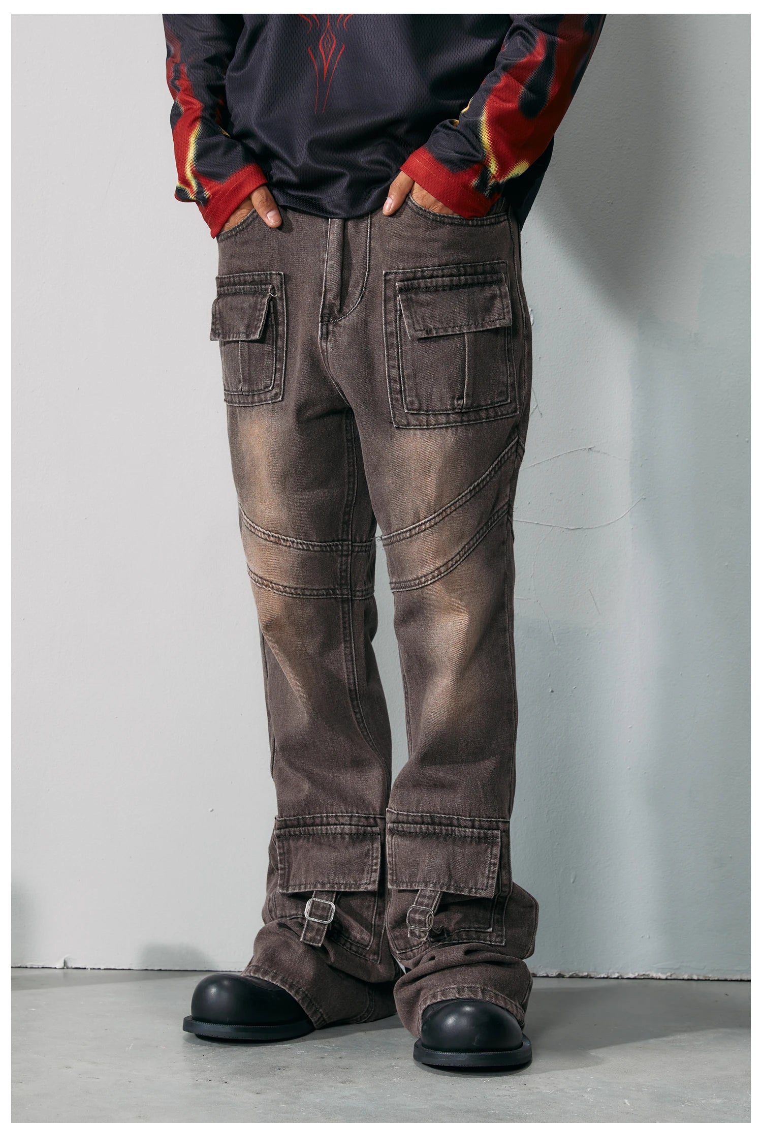 Primo Distress Biker Jeans - Primo Collection 