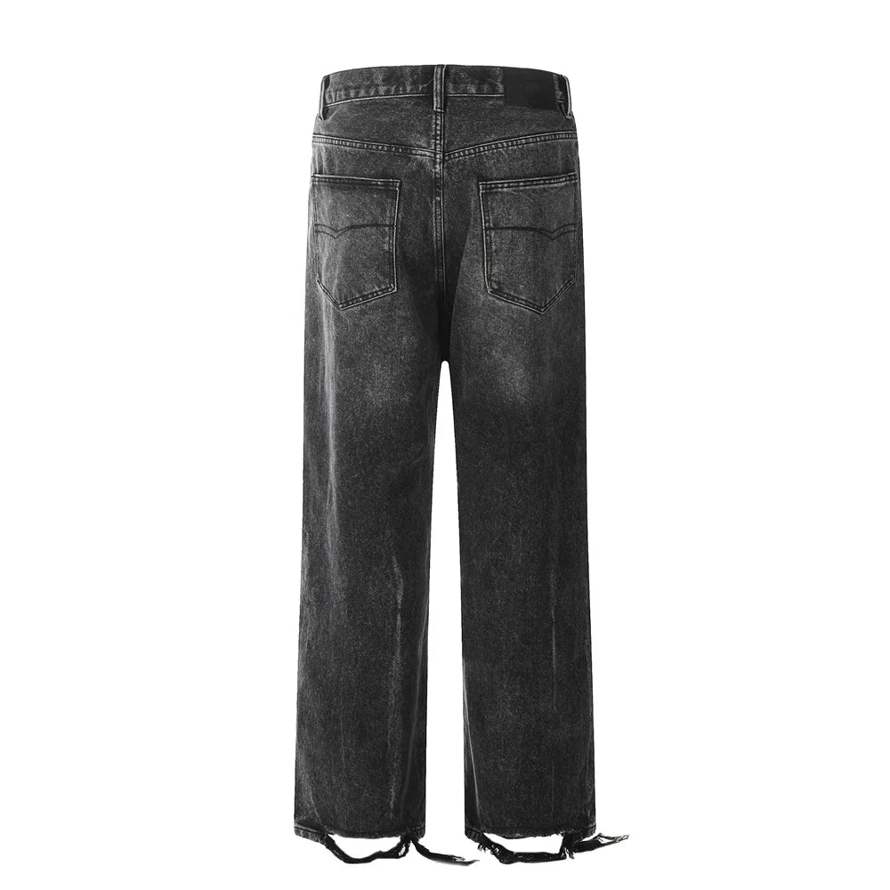 Primo Straight Leg Jeans - Black - Primo Collection 