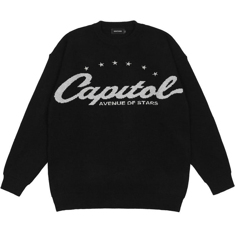 Knitted Capitol Star jumper - Primo Collection 
