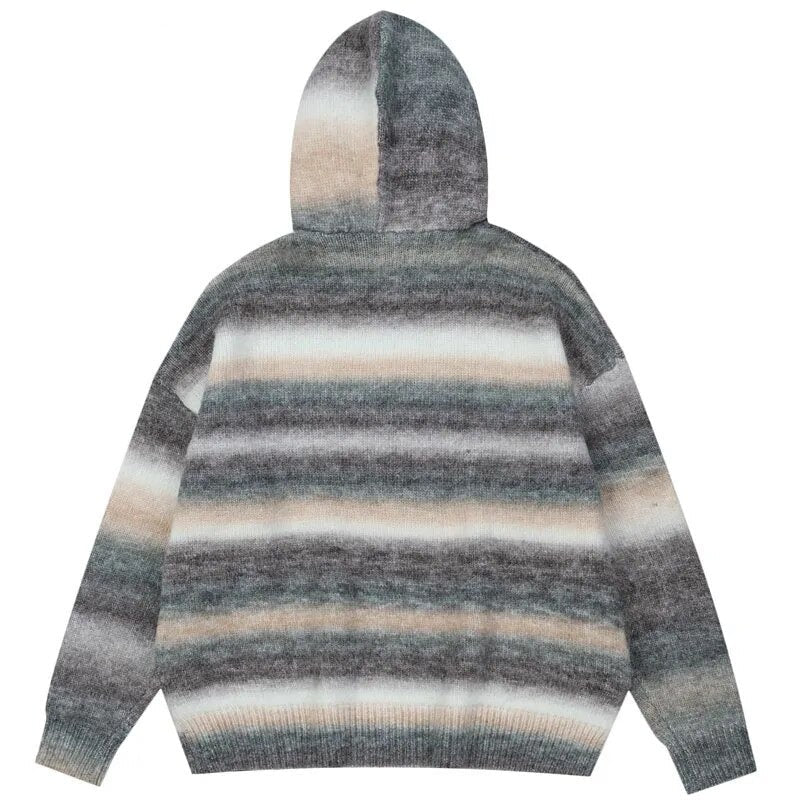 Primo Knitted Pullover Wool Hoodie - Mens - Primo Collection 
