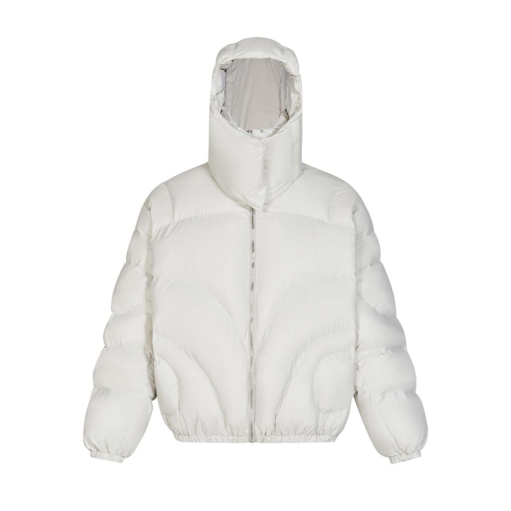 MADE EXTREME Ninja Masked Puffer Jacket Hip Hop Designer Winter Jacket Men Cotton Coat Men Winter LM06 - Primo Collection 