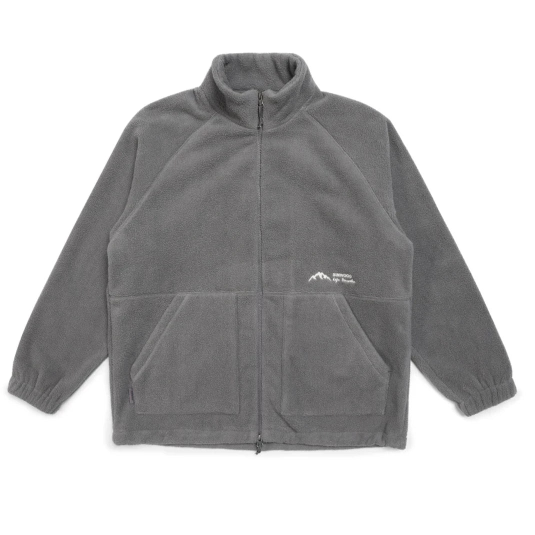 Fleece jacket grey