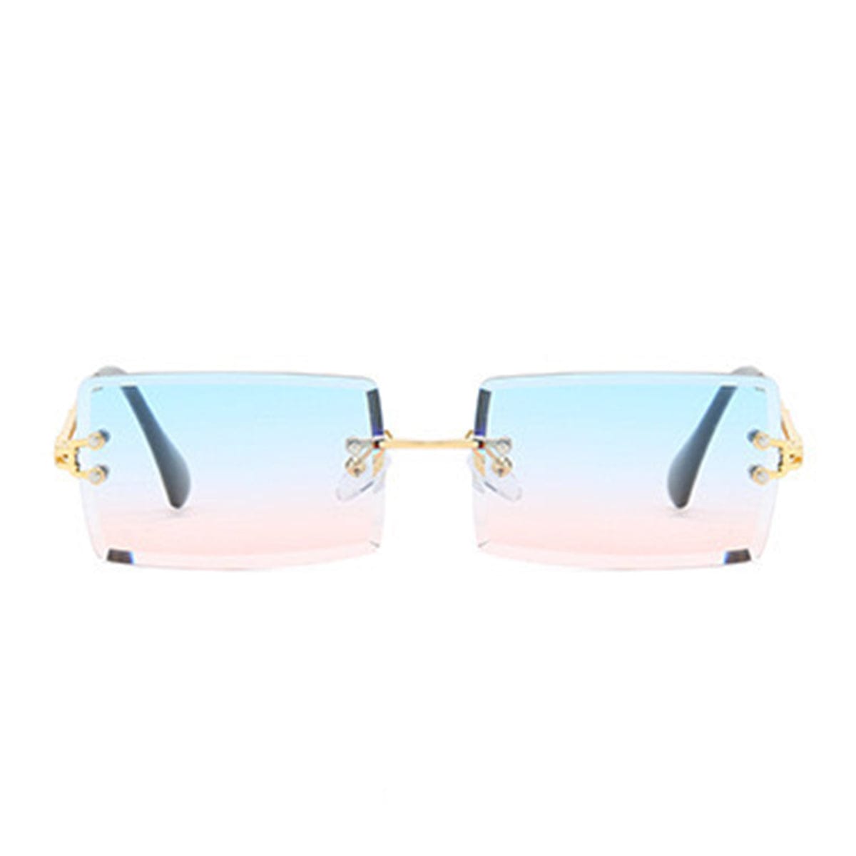 retro tints - Clear blue Sunglasses - Primo Collection 