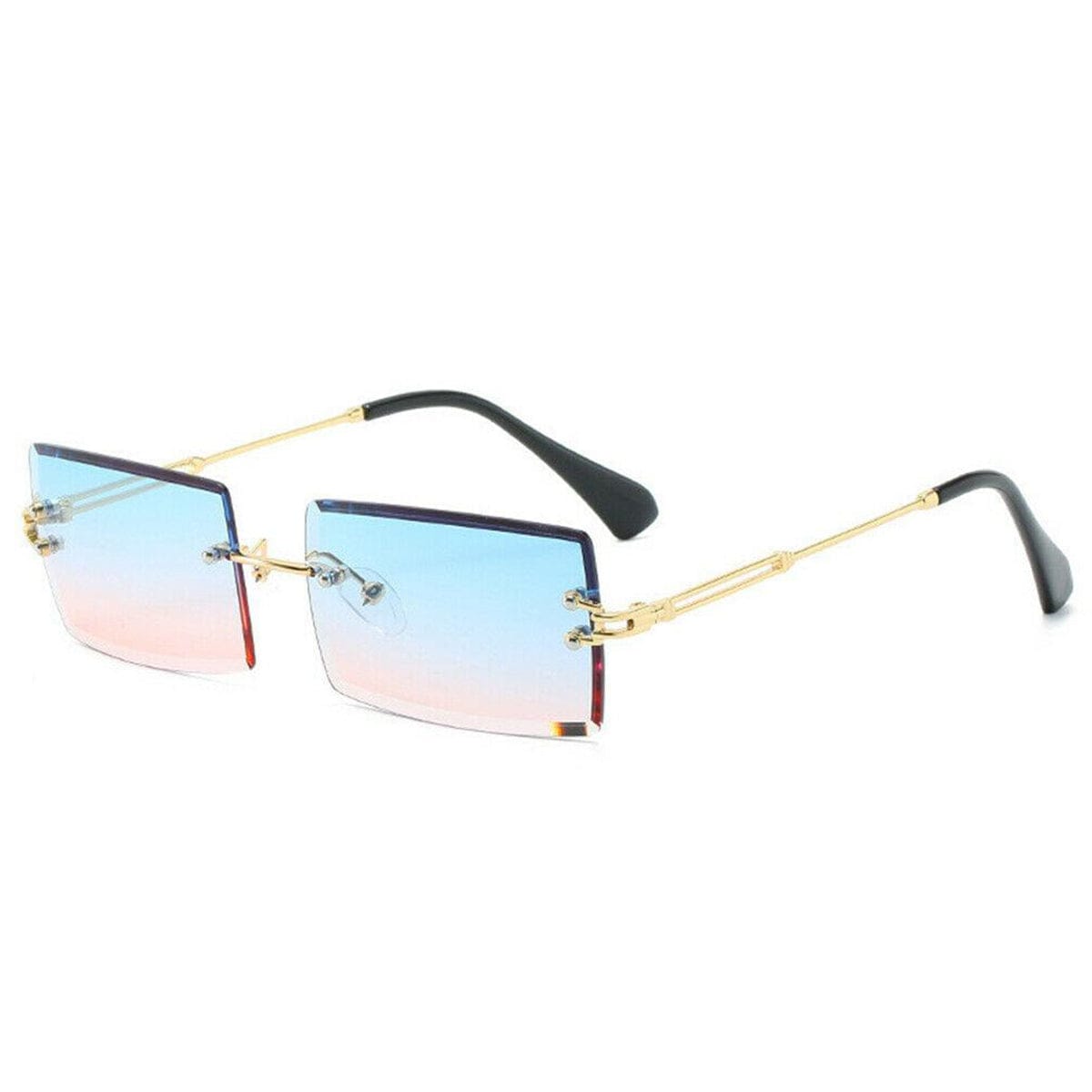 retro tints - Clear blue Sunglasses - Primo Collection 