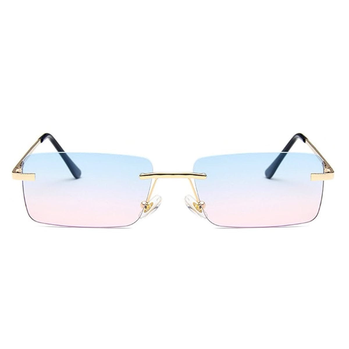 Candy Blue Rectangle sunglasses - Primo Collection 