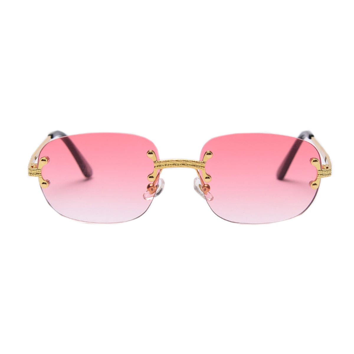 Pink rectangle sunglasses - Primo Collection 
