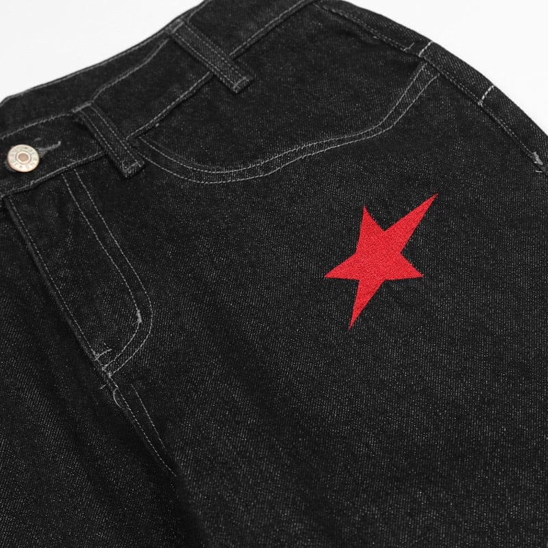 RR Embroidery Black  Jeans - Primo Collection 