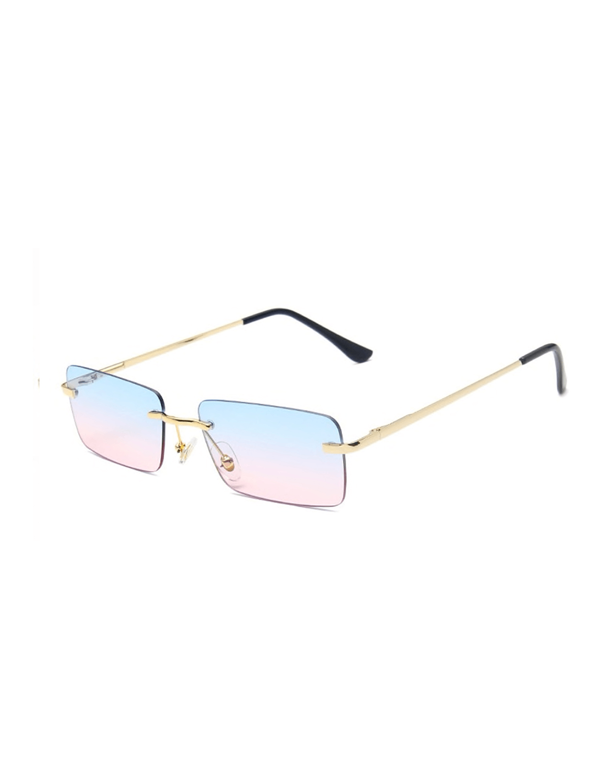 Candy Blue Rectangle sunglasses - Primo Collection 