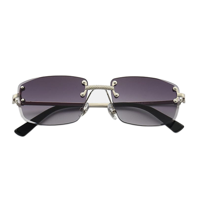 Midnight Purple rectangle sunglasses - Primo Collection 